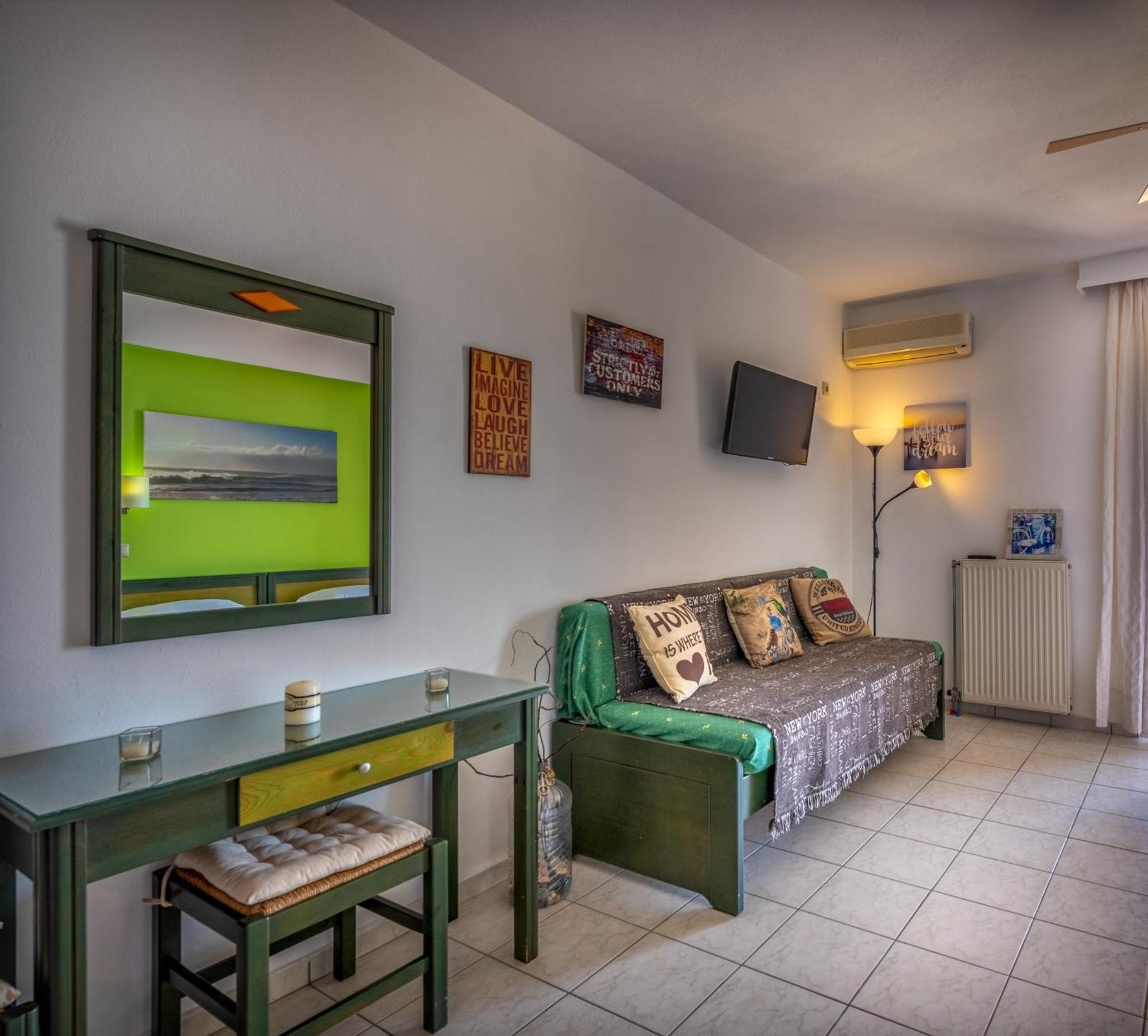 Seafront Spirit Suites Zakynthos stad Rum bild